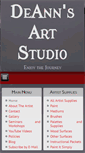 Mobile Screenshot of deannsartstudio.com